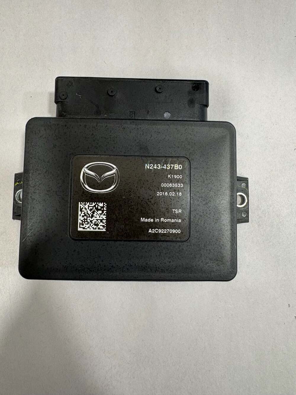 Mazda MX-5 Miata ND ABS Yaw Rate Sensor Module N243-437B0 OEM